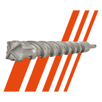 BROCA PARA CONCRETO SDS MAX 1-3/8" X 23" PUNTA DE CRUZ